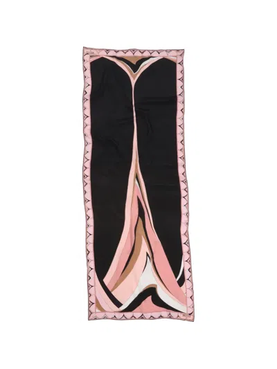 Pucci Fari Print Stole In Black