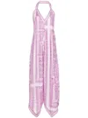 Pucci Festa Midikleid Aus Seide Mit Print In Purple