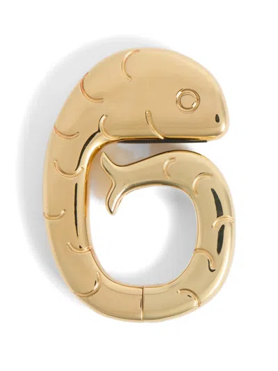Pucci Fish Bag Holder In Gold