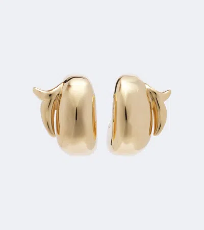 Pucci Fish Tail Earrings In Gold