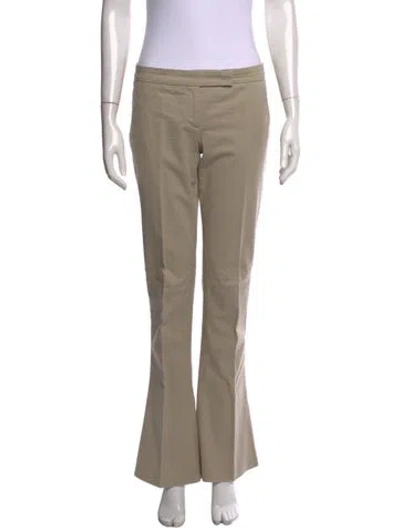 Pre-owned Pucci Flared Pants In Neutral