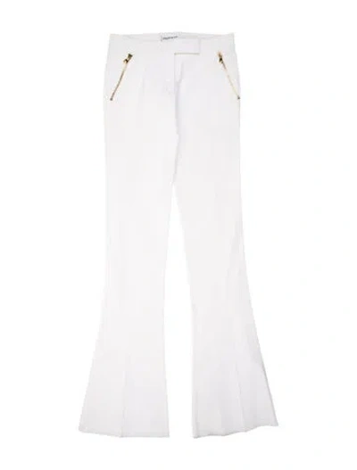 Pre-owned Pucci Flared Pants In White