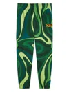 Pucci Fleece Track Pants In 绿色