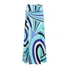 Pucci Flowing Abstract Pattern Skirt In Viscose Blend