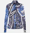 Pucci Fontane Cotton Muslin Shirt In Multicoloured