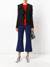 Pucci Frill-embroidered Blazer In Multi