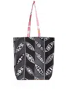 Pucci Gallery Reversible Tote Bag In Grey