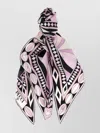 Pucci Geometric Lightweight Soft Triangle Scarf In Multi