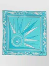 Pucci Geometric Patterned Scarf In Vibrant Hues