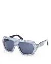 Pucci Geometric Sunglasses In Orange