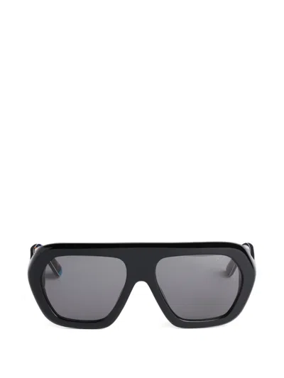 Pucci Geometric Sunglasses With Printed Temples