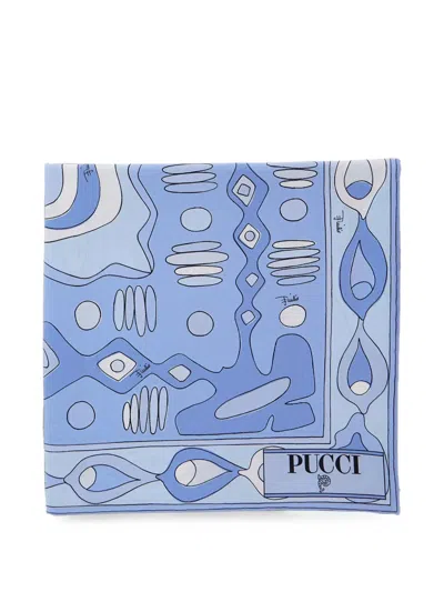 Pucci Geometric-print Scarf In Multi