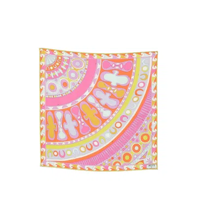 Pucci Geometric-print Scarf In Multi