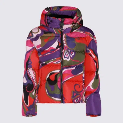 Pucci Multicolor Down Jacket