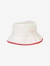 Pucci Girls Logo Bucket Hat In White
