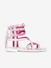 PUCCI GIRLS MARMO ANKLE SANDALS
