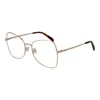 Pucci Gold Women Optical Frames In Gold
