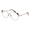 Pucci Gold Women Optical Frames In Gold