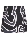 Pucci Gonna - Silk Twill In Black