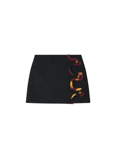 Pucci Gonna In Tecno Poudre Skirt In Black