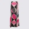 Pucci Knee Length And Midi Skirts In Black