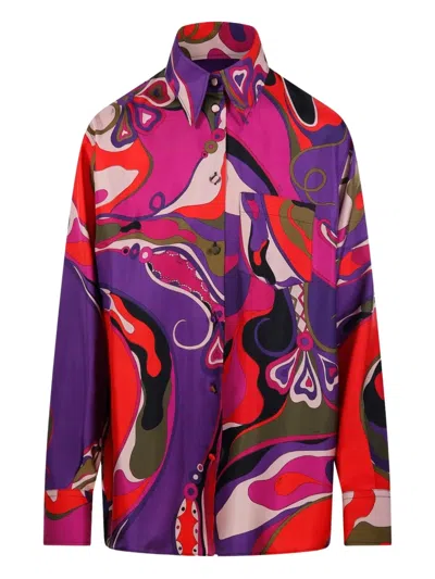 PUCCI GRAPHIC-PATTERN SHIRT
