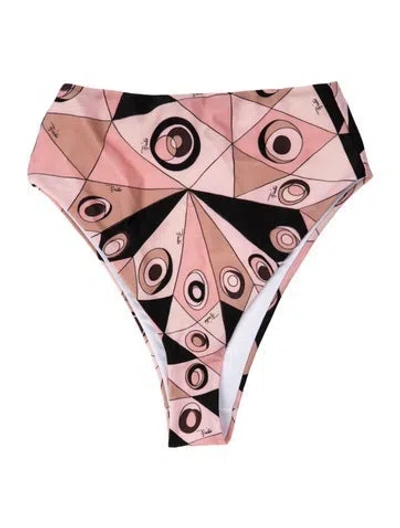 Pre-owned Pucci Graphic Print Bottoms W/ Tags In Pink