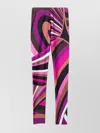 Pucci High-waisted Graphic Print Leggings