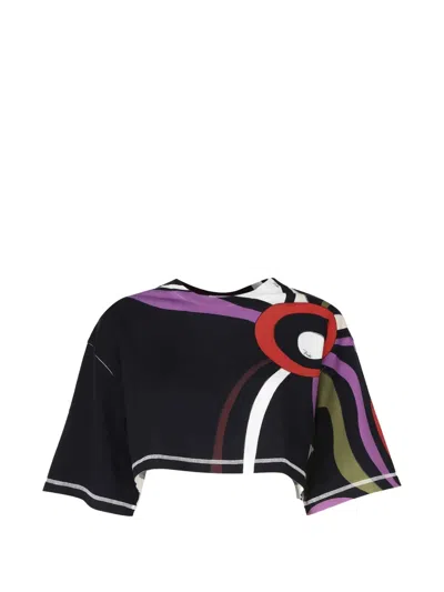 Pucci Graphic-print T-shirt In Multi