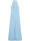 Pucci Halterneck Dress In Blue