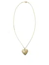 Pucci Heart Mirror Pendant Necklace Accessories In Gold