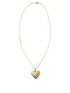 Pucci Heart Mirror Pendant Necklace Accessories In Gold