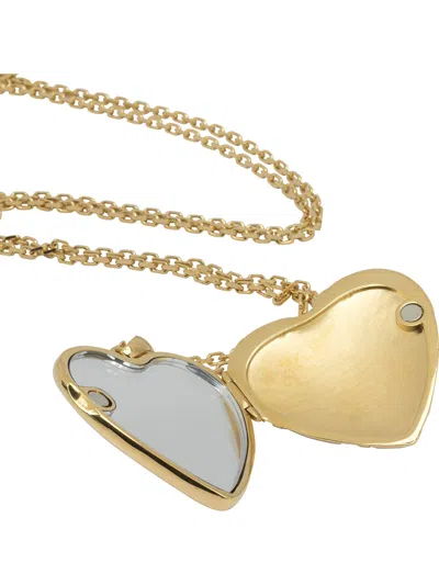 Pucci Heart Pendant Necklace Jewels Gold