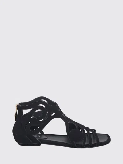 Pucci Heeled Sandal Woman In Black
