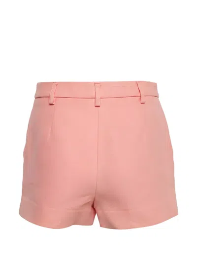 Pre-owned Pucci High-waisted Crepe Shorts In Pink