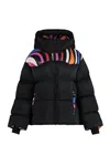 PUCCI PUCCI HOODED NYLON DOWN JACKET