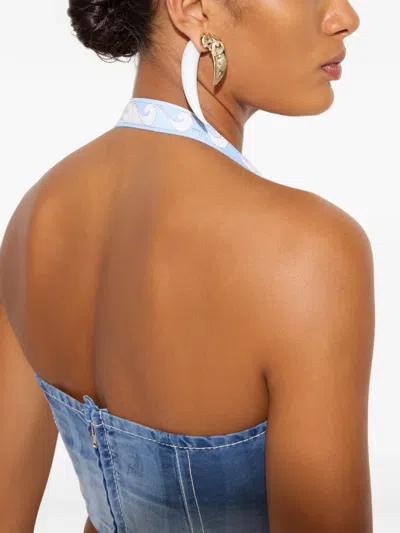 Pucci Horn-shaped Earring In Gold