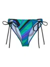 Pucci Iride-print Bikini Bottom In Multi