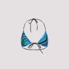 Pucci Iride Baby Bra Bikini Triangle Top In Smeraldo