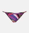 Pucci Iride Bikini Bottoms In Multi