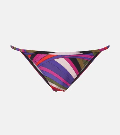 Pucci Iride Bikini Bottoms In Multi