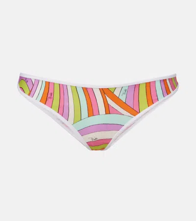 Pucci Iride Bikini Bottoms In Multi