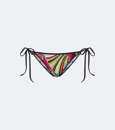 Pucci Iride Bikini Bottoms In Multicolor