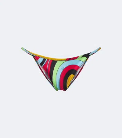 Pucci Iride Bikini Bottoms In Multicoloured
