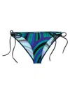 Pucci Iride Bikini Briefs Beachwear Multicolor In Multi