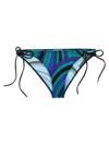 Pucci Iride Bikini Briefs Beachwear Multicolor In Multi
