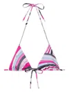 Pucci Iride Bikini Top In Black