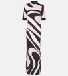 Pucci Iride Cady Maxi Dress In Multicoloured