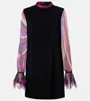 Pucci Iride Cady Minidress In Black