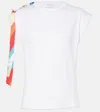 Pucci Iride Cotton Jersey T-shirt In Weiss